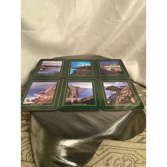 Boxed Set of 6 Coasters The John Hinde Tableware Collection VIEWS of Ireland EUC - Picture 6 of 16